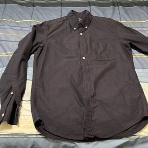 J Crew navy long sleeve button down - Flex Oxford - Size M